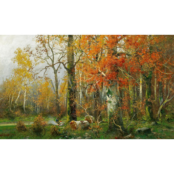 РЕПРОДУКЦИИ НА КАРТИНИ В есенна гора (1908)